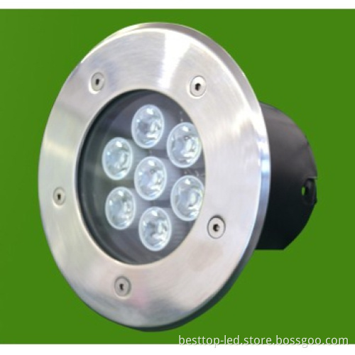 High quality 7W ip67 LED buried lamp,3 years warranty